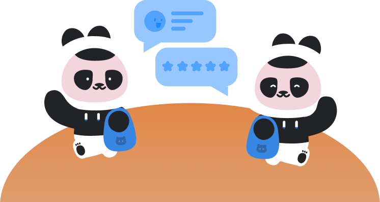 홈페이지 하단 판다이미지